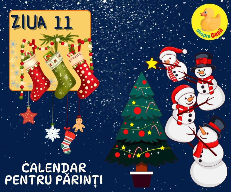 Ziua 11: Prioritizeaza timpul de calitate, nu cantitatea - Advent Calendar pentru parinti