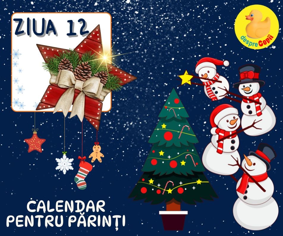 Ziua 12: Incurajeaza recunostinta - Advent Calendar pentru parinti