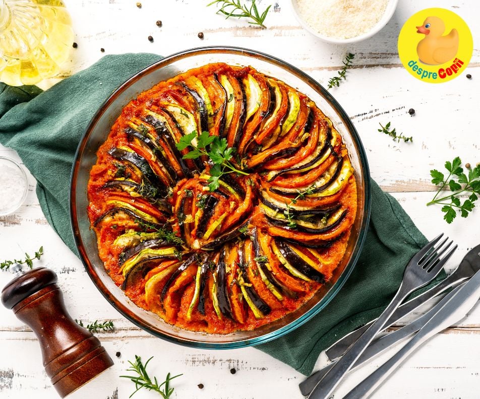 Ratatouille - Legume la cuptor in stil frantuzesc