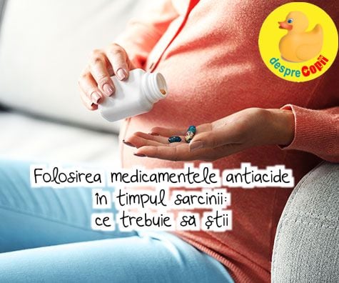 Medicamentele antiacide in timpul sarcinii -  tipuri si efecte - ce trebuie sa stii