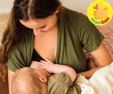 Alaptarea exclusiva a bebelusului in primele 6 luni -  sfaturi si beneficii
