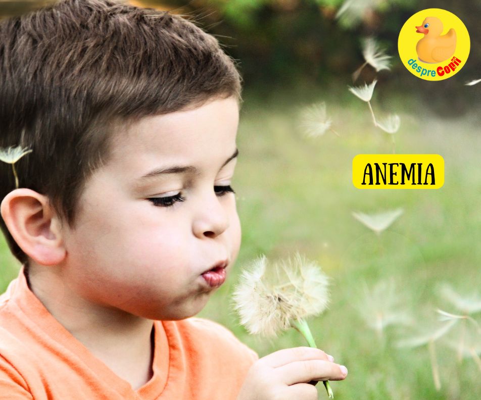 Anemia feripriva la copii - o afectiune ce nu trebuie neglijata