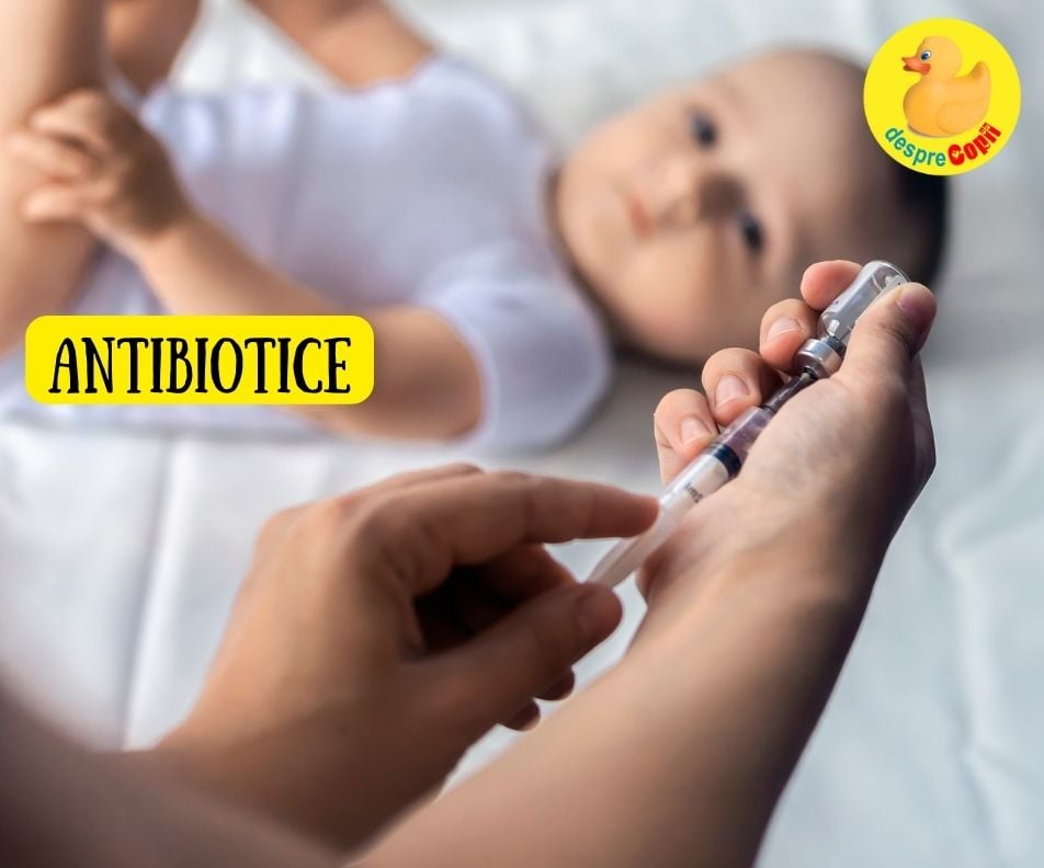 Antibiotice la Bebeluși -  iata cum pot afecta greutatea si sanatatea lor
