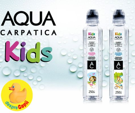 (P) AQUA Carpatica Kids - ideala pentru hidratarea copiilor