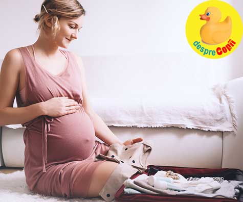 Bagajul de maternitate in saptamana 35 - jurnal de sarcina