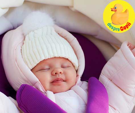 Somnul bebelusului -  aerul proaspat de afara il va ajuta sa doarma mai bine - iata ce trebuie sa stii draga mami
