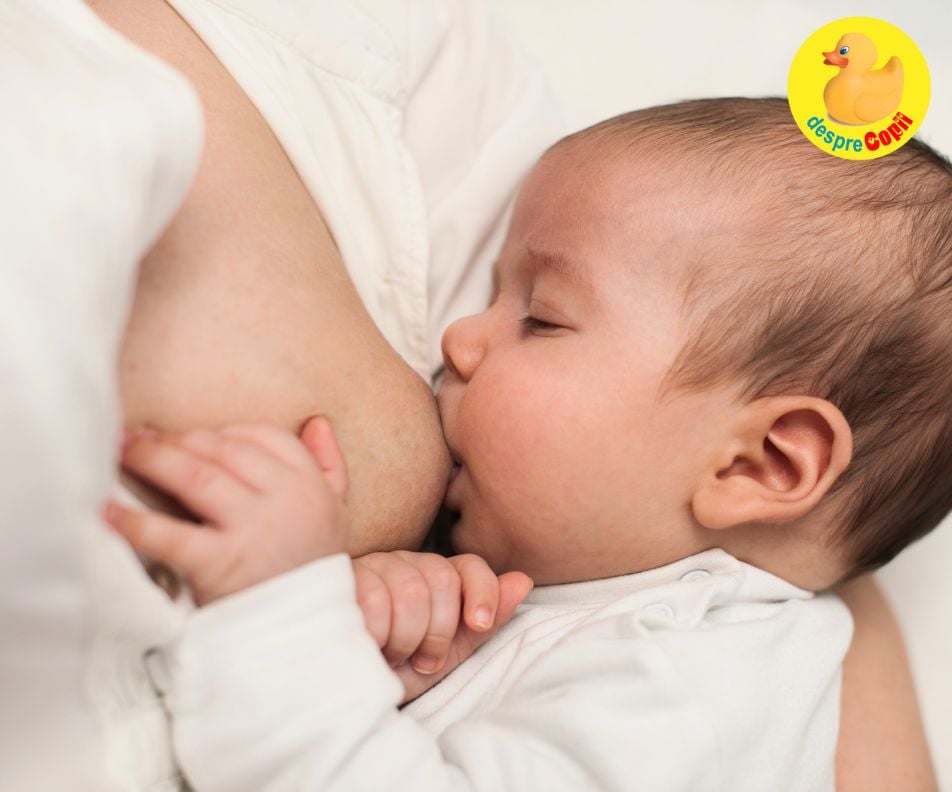 Bebelusii alaptati au intestinele mai sanatoase -  un sistem digestiv mai sanatos si mai multa imunitate