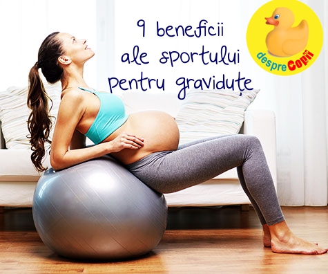 Sportul in timpul sarcinii -  9 beneficii pentru gravidute