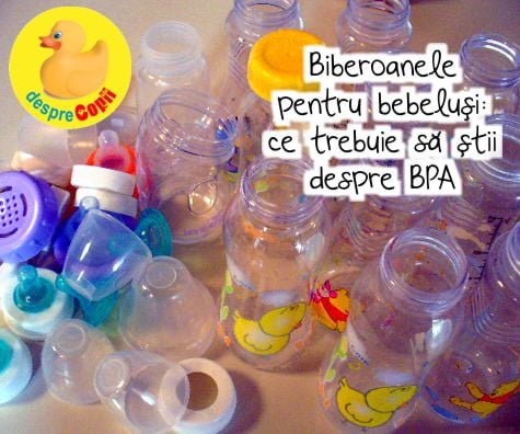 Biberoanele pentru bebelusi -  ce trebuie sa stii despre bisfenol BPA - o substanta periculoasa care efecteaza imunitatea si sistemul endocrin