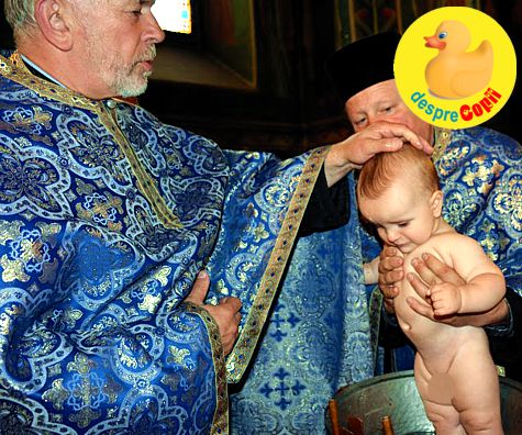 Botez in rit ortodox -  traditii si detalii de ritual