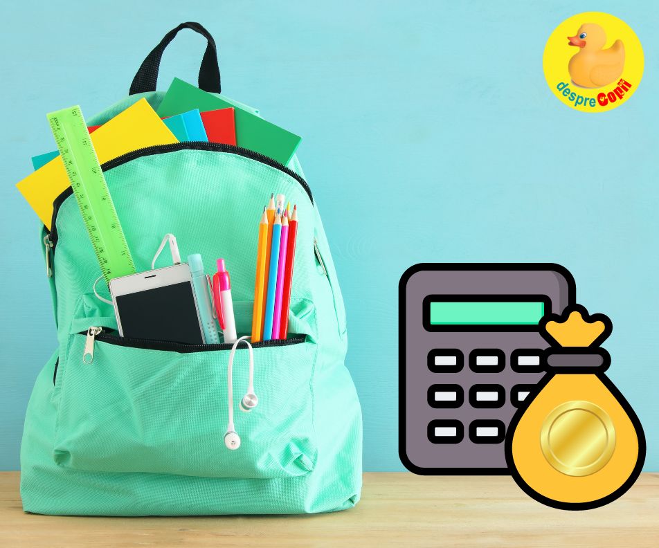 Back2school -  Cum sa-ti pregatesti bugetul pentru cheltuielile care vin odata cu inceputul noului an scolar?