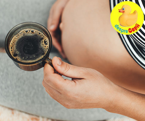 Cafeaua in timpul sarcinii -  cat e ok si cat e prea mult