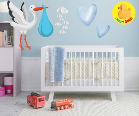 Camera lui bebe este finalizata -  albastru nu e numai pentru baieti - jurnal de sarcina