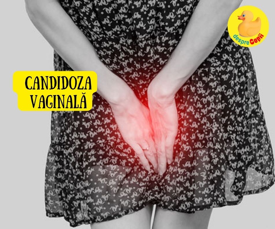 Candidoza vaginala -  simptome, cauze, tratament si alimentatie specifica