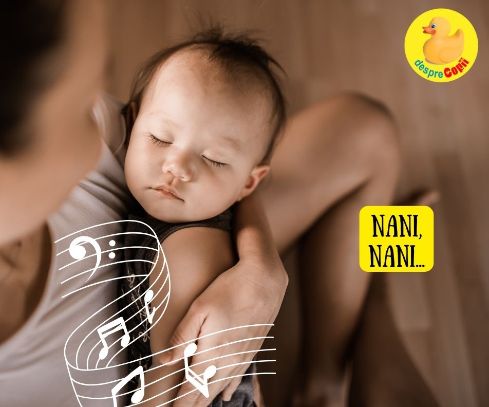 6 Cantecele de leagan - pentru stabilirea rutinei de somn a bebelusului si pentru a-l calma