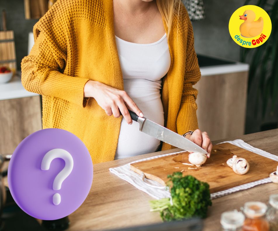 Sunt gravida -  pot manca ciuperci?
