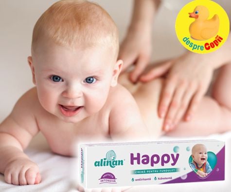 Crema de fundulet pentru un bebe fericit -  Alinan Happy crema