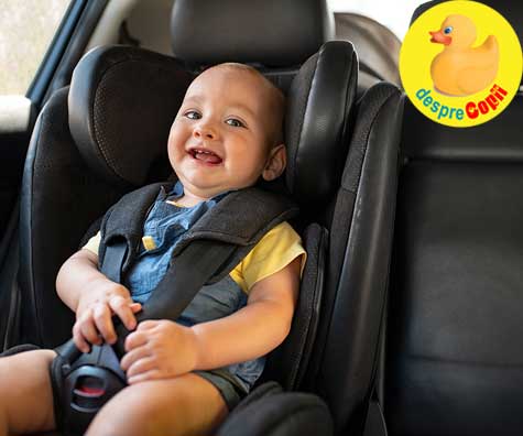Scaunele pentru bebelusi si copii in masina -  cum funcționeaza sistemul Isofix si care sunt avantajele