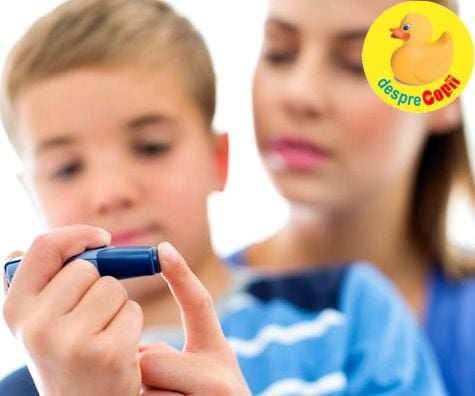 Diabetul la copil -  tipuri si recomandari de tratament