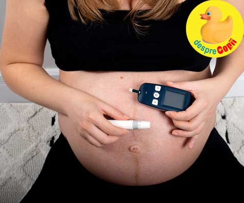 Diabetul gestational -  rolul alimentatiei in gestionarea glicemiei in timpul sarcinii