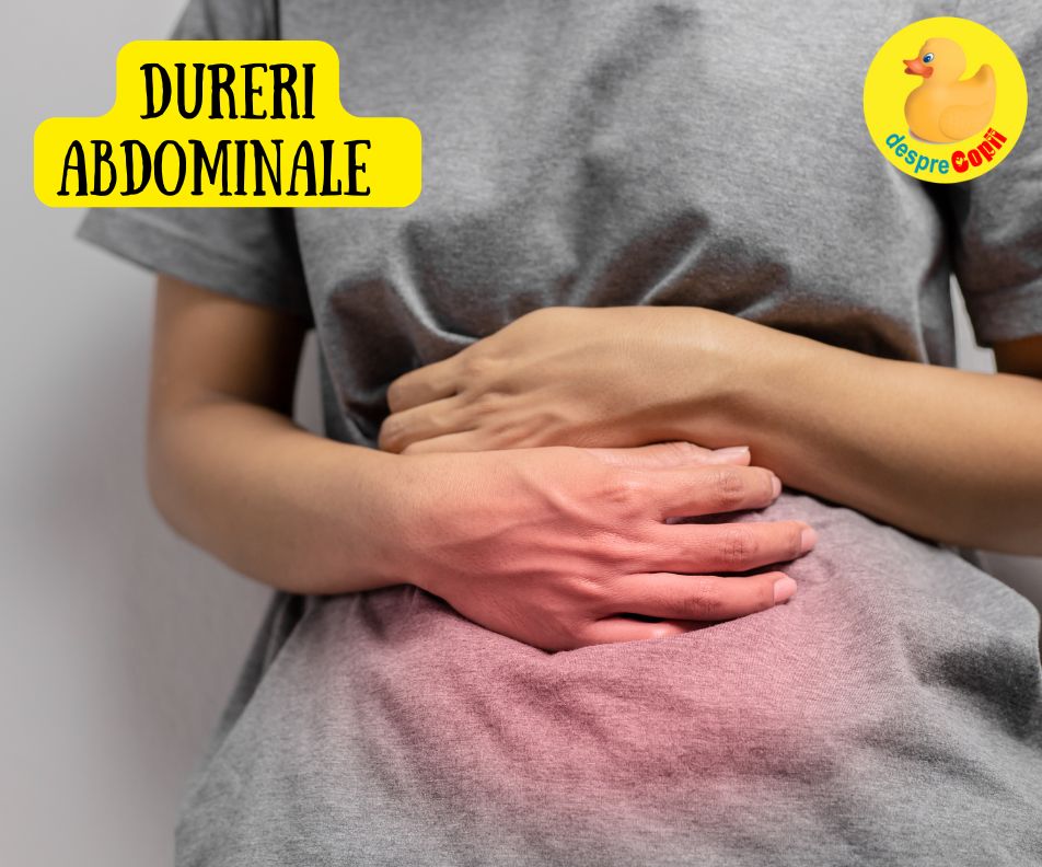 Durerile abdominale - ghid de semne si simptome