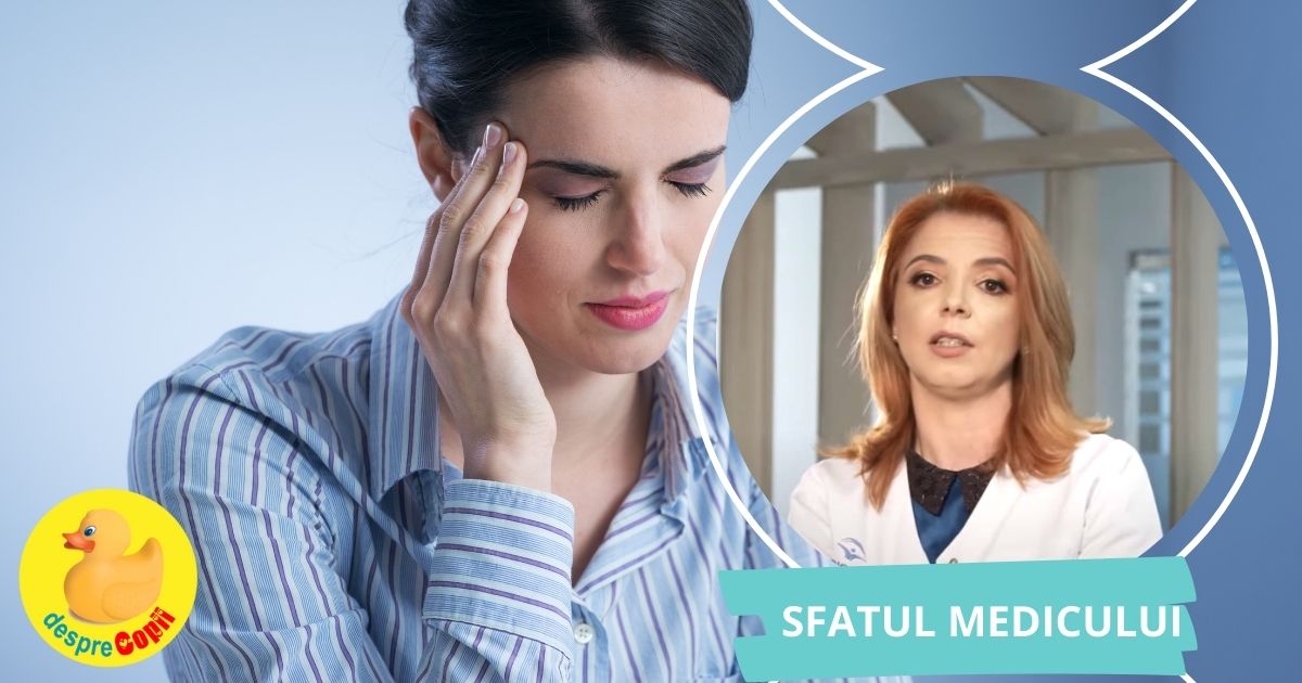 De ce apar durerile de cap in timpul sarcinii si cand sa ne ingrijoram -  sfatul medicului