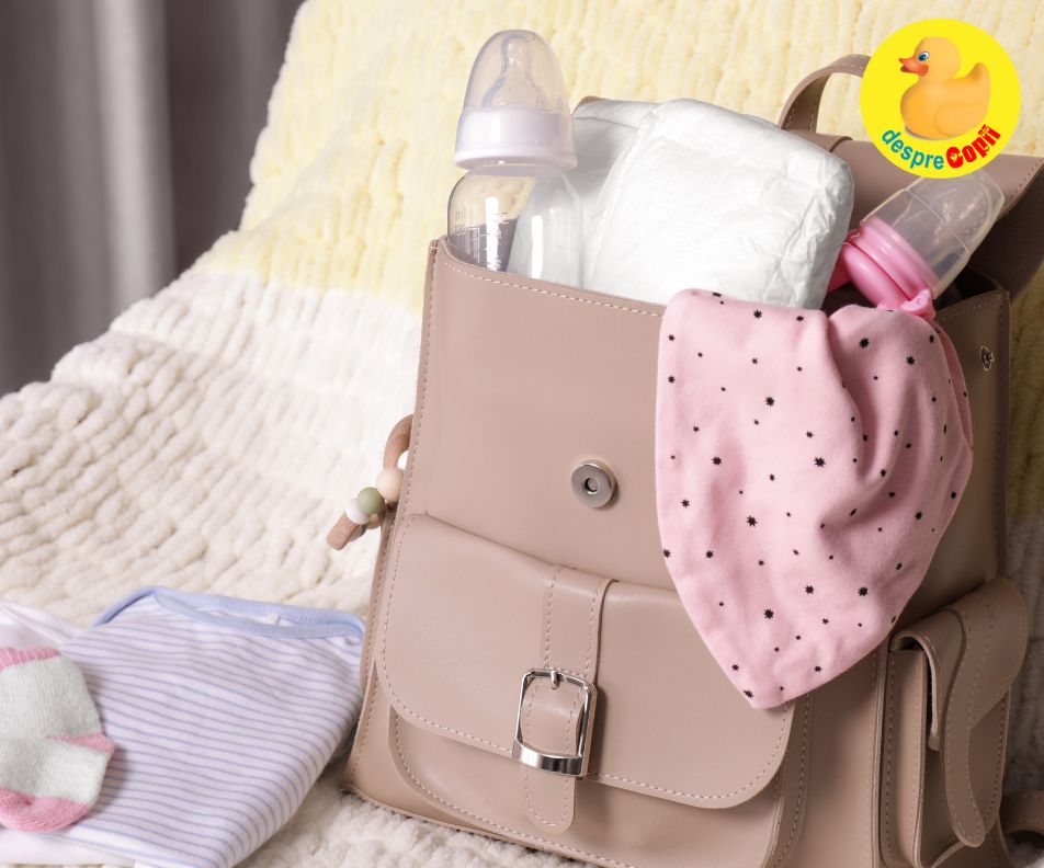Vacanta cu bebelusul -  Cum sa impachetezi geanta de scutece cu pricepere!
