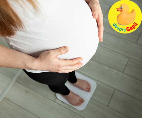 Cate kilograme ar trebui sa iei in greutate atunci cand esti gravida -  iata DIAGRAMA kilogramelor sanatoase in sarcina