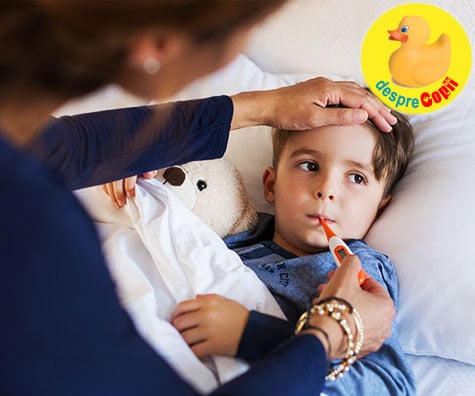 Sezonul gripei se apropie -  ce trebuie sa stii si cum iti poti proteja copilul de gripa