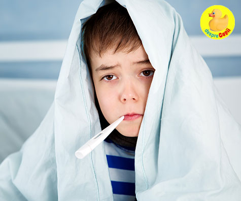 Cum stim ca gripa copilului devine serioasa si trebuie sa mergem de urgenta la spital