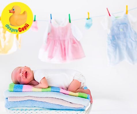 Hainele bebelusului -  de ce este bine sa le dezinfectam