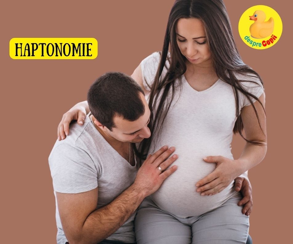 Haptonomia in sarcina sau comunicarea cu bebe din burtica prin atingere