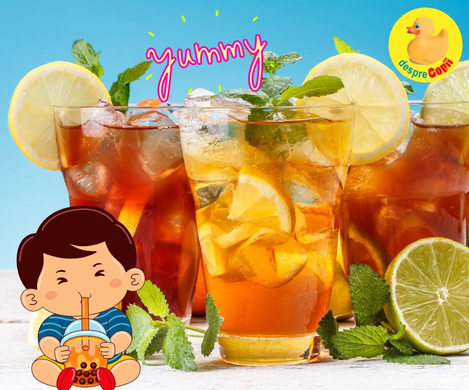 Ice Tea sau ceai cu gheata pentru copii