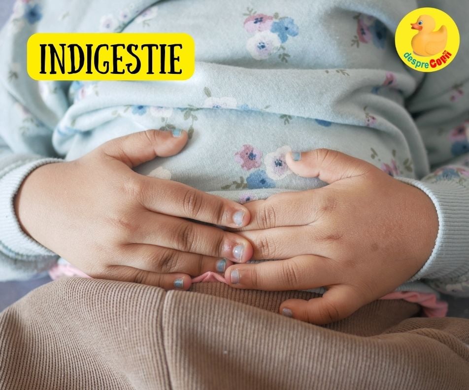 Indigestia la copii -  9 intrebari si raspunsuri de la medic