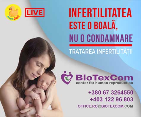 Infertilitatea este o boala, nu o condamnare - emisiune cu specialisti de la BIOTEXCOM