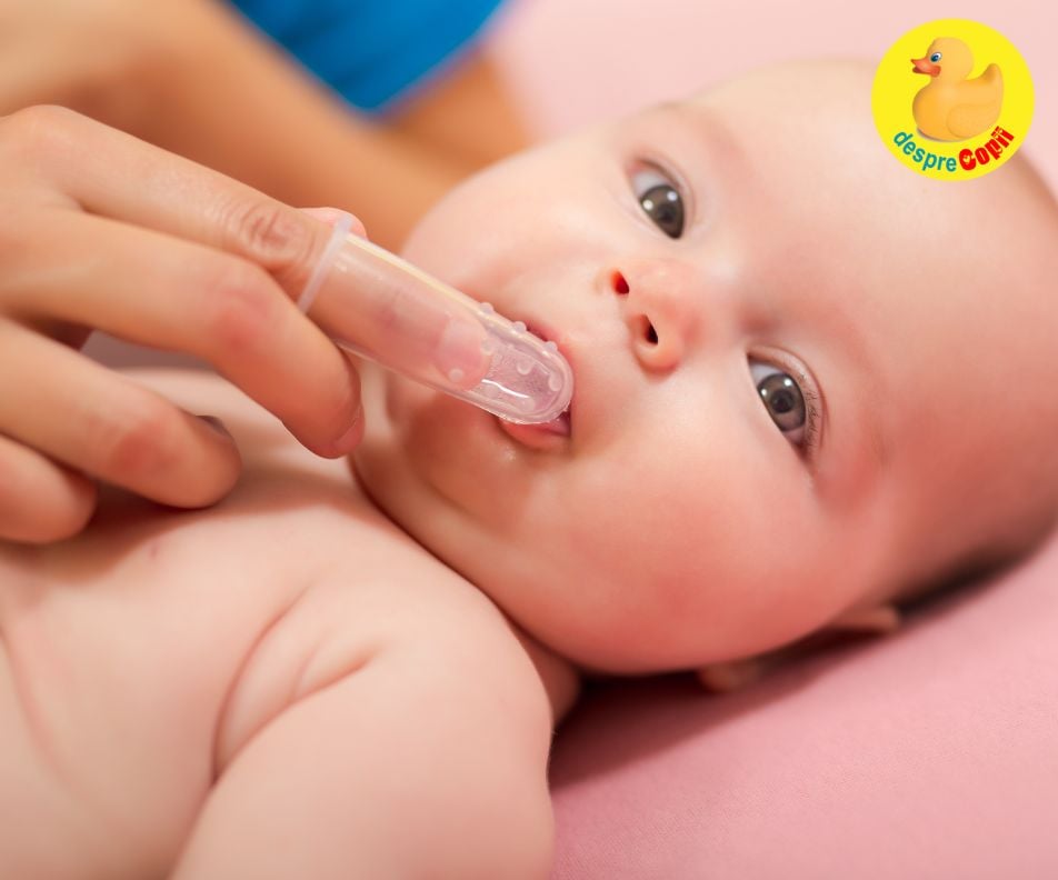 Igiena orala a nou-nascutilor: cat de importanta este si cum se realizeaza?