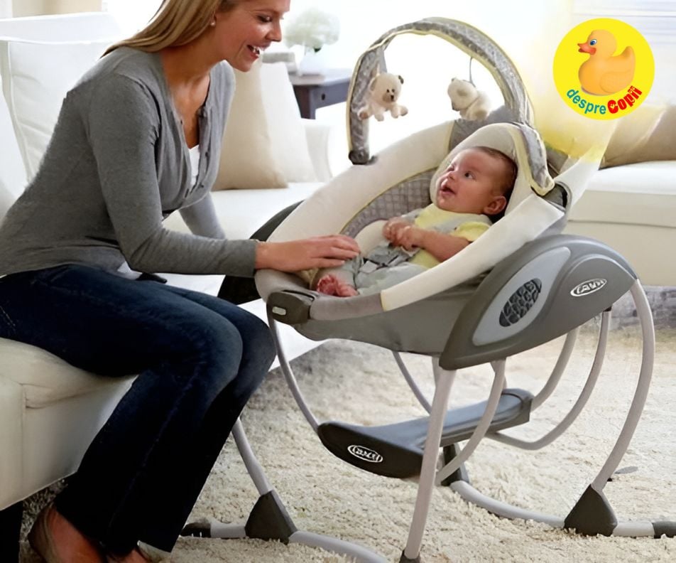 Leaganul pentru bebelusi - pentru minutele de relaxare care conteaza pentru bebe si mami - cateva optiuni