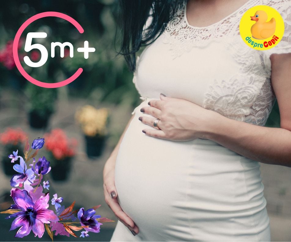 Luna 5 de sarcina -  9 lucruri speciale despre mami si dezvoltarea lui bebe