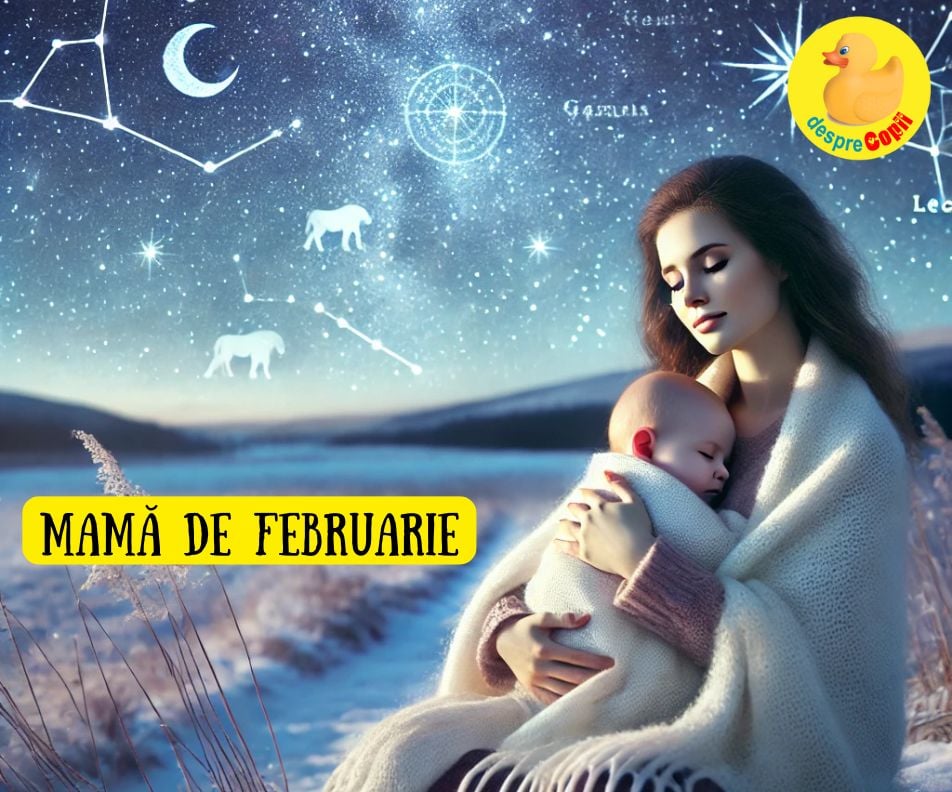 Mama de februarie. Daca vei naste in luna ianuarie iata ce energii are universul pentru tine si bebe plus cum sa te conectezi cel mai bine cu el