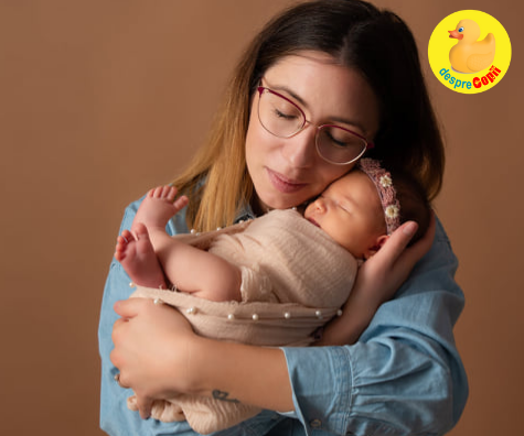 Demontam mituri -  prima persoana vaccinata anti-COVID in Romania a ramas insarcinata si a nascut o fetita minunata