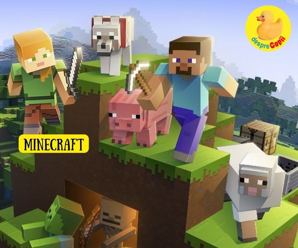 Iata de ce Minecraft este un joc educativ pentru copii -  9 motive care te vor convinge