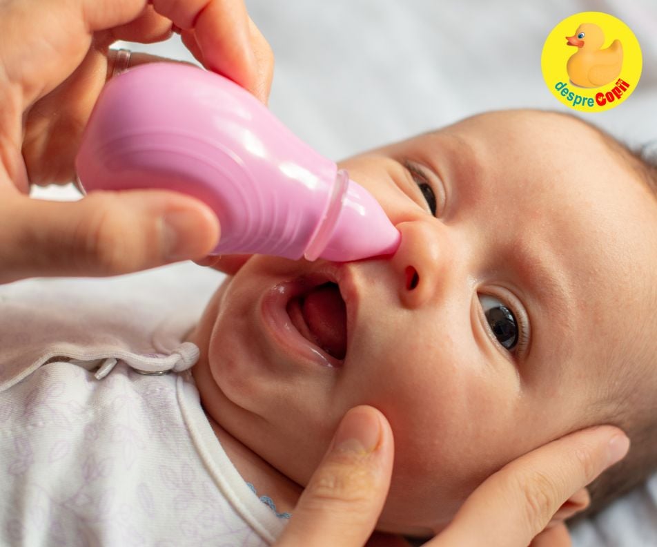 Ajuta-ti bebelusul sa respire mai usor -  6 recomandari pentru congestia nazala a unui bebe aprobate de medici