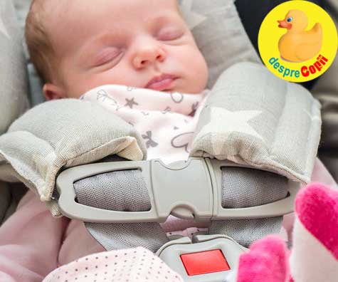 Greselile parintilor de bebelusi -  Scaunul de masina, cum se instaleaza si cum trebuie plasat bebelusul in siguranta ul auto