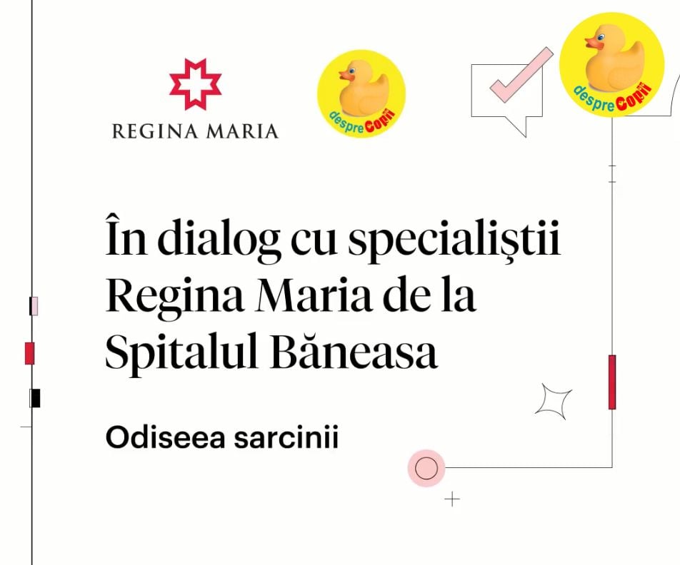 Odiseea sarcinii -  In dialog cu specialistii Regina Maria de la Spitalul Baneasa (VIDEO)