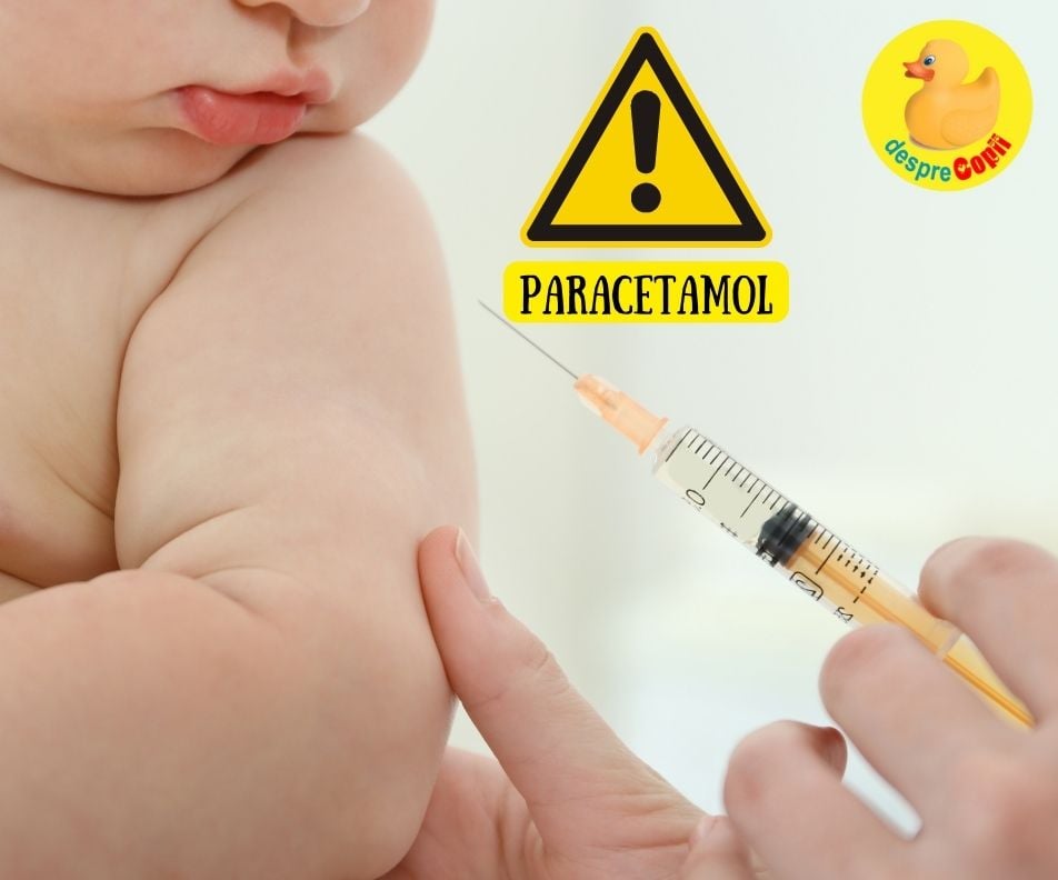 Paracetamolul dupa vaccinare -  unele studii sustin ca reduce eficacitatea imunizarii copiilor - iata ce am aflat