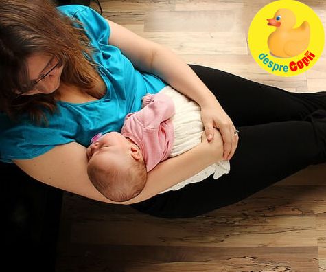 Prima zi cu bebelusul nou nascut acasa -  cum este acea zi si de ce poate fi coplesitoare