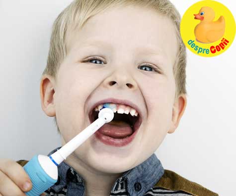 Despre puterea exemplului - puterea unui zambet! Cum ajutam copilul sa iubeasca spalatul pe dinti