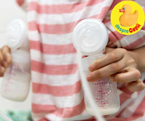 Pomparea laptelui matern -  Nu am mult lapte cand pompez, oare productia de lapte este scazuta?