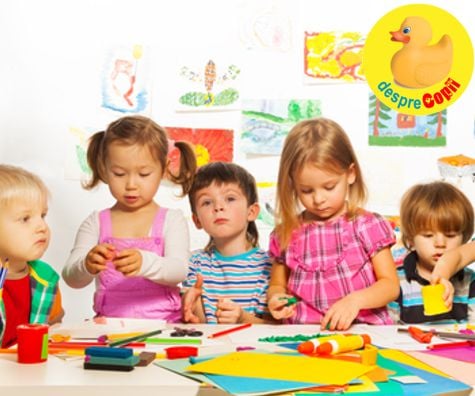 Rechizitele pentru gradinita -  lista de obiecte necesare copilului care incepe gradinita