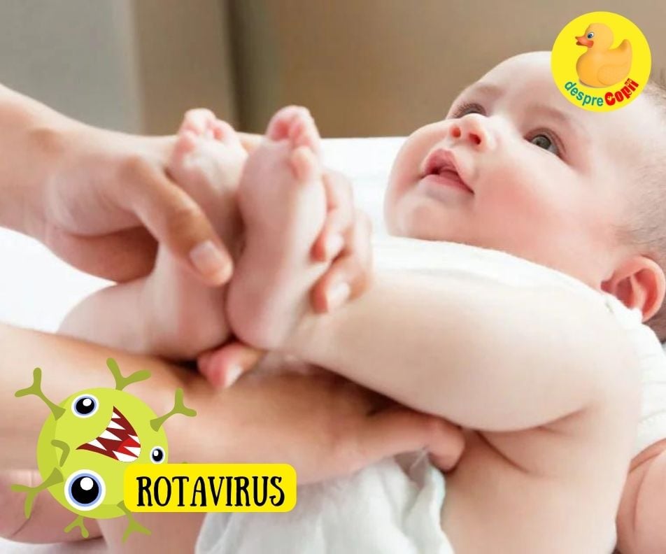 Infectia cu ROTAVIRUS la bebelusi -  simtome, prevenire si tratament - sfatul medicului
